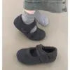 Zapatos Mary Jane de Piel Sintética Franceses para Ropa de Abrigo de Mujer Otoño e Invierno 2025 Nuevos Zapatos de Piel Sintética con Plataforma Birkenstock Zapatos de Algodón