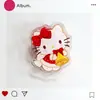 Clipe de PP Sanrio Japonês Transfronteiriço, Clipe de Nota Acrílico com Atmosfera de Natal, Pasta de Desenho Kuromi Fofa
