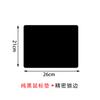 Fábrica atacado publicidade mouse pad sem logotipo puro preto borracha pad presente Venda por atacado Office suprimentos game pad
