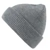 Gorro Tricô Gorro de Lã Inverno Europeu e Americano Acrílico Homens e Mulheres Chapéu Placa de Luz Spot Chapéu Quente ao Ar Livre Pele de Melão Chapéu de Inverno