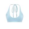 Top de tirantes halter para chica atractiva Chaleco de verano para mujer Estilo Ins europeo y americano Chica atractiva Escote en U grande Ropa interior deportiva de yoga Tirantes