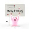 520 Decoración Cerdo Feliz Levántate Decoración de Pastel Muñeco de Dibujos Animados Adorno Día de San Valentín Confesión