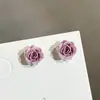 Pendientes de Borla de Lujo Ligero y de Gama Alta, Clips para Orejas de Diseño Nicho para Mujeres Sin Perforaciones, Elegantes Pendientes de Perla