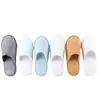 Pantuflas Desechables de Felpa de Coral Gruesa para Salones de Belleza, Casas de Huéspedes y Hoteles, Adecuadas para Huéspedes, Antideslizantes, Lavables y Adecuadas para Uso Transfronterizo