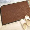 Tapete de Puerta Tapete de Piso Tapete de Puerta Entrada Cortable Hogar Entrada Tapete de Piso Alfombra de Puerta de Entrada Tapete Antideslizante