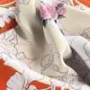 Pañuelo de Seda Personalizado con Diseño de Pintura al Óleo para Niños, Logotipo Corporativo, Pañuelo Cuadrado Pequeño de Seda, Regalo, Diseño Final Hecho a Medida