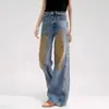 ¡Nanyou de Alta Gama! Jeans Lavados y Desgastados Estilo Páramo para Mujer, Pantalones Largos Rasgados Estilo Urbano 6081