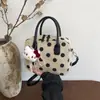 Bolso de Lunares de Nicho Súper Popular para Mujer 2026 Modelo Nuevo Bolso Cruzado Versátil para el Trabajo con Sensación de Bolso de Mano Bolso Almohada