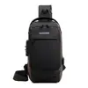 Bolso de Pecho Casual Nuevo de Moda Transfronterizo para Hombres, Bolso Cruzado para Viajes de Negocios con Cerradura de Contraseña, Antirrobo, Bolso de Hombro de Gran Capacidad