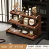 Organizador de mesa para mesas de comedor, portavasos, organizador de escritorio, vaso de agua, taza de café, juego de té, portavasos pequeño, estante de almacenamiento