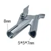 Boquilla de soldadura triangular boquilla de punto fijo boquilla redonda en Y boquilla estándar boquilla de PP accesorios para pistola de soldadura de plástico con aire caliente PVD fabricantes de boquillas