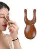 Peine de Madera Redondo para Masaje de Cuero Cabelludo y Meridianos para Hombres y Mujeres, Cuidado del Cabello, Cuidado del Folículo Piloso, Peine de Sándalo, Raspador de Nariz, Más Vendido Transfronterizo