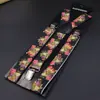 Correa de Cinco Estrellas Británica Unisex Joker Correa Delgada de 2.5cm Correa Suelta para Pantalones con Forma de Y