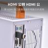 Adaptador HDMI macho a HDMI macho para TV HD, monitor de computadora, adaptador de transmisión de señal de conversión mutua bidireccional