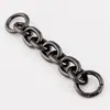 Cadena de extensión para correa de hombro de bolso de fábrica, modificación de cadena, cinturón de bolso, cadena gruesa alargada, accesorios de cadena corta DIY, compra individual