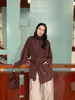 NEIHE 2026 Gabardina Casual Ligera Ligeramente para Exteriores con Botonadura Oculta para Mujer, Nuevo Modelo Otoño 260076