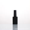 Frasco de Esmalte 15ml, Marrom Fosco Preto Brilhante Preto Brilhante Frasco Vazio de Gel de Esmalte, Frasco de Esmalte com Pincel, Pincel de Plástico, Frasco de Vidro