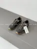Zapatillas Vintage Desgastadas con Estampado de Estrellas para Mujer en Stock, Zapatos Deportivos Casuales Planos con Cordones, Tenis de Cuero Genuino y Crin de Caballo