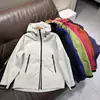 Chamarra con Capucha de Cuello Alto Impermeable a Prueba de Viento Sin Costuras que Absorbe la Humedad y el Sudor para Pareja 13159