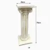 Accesorios de Boda Estilo Europeo Exteriores Yeso Cuadrado Columna Romana Soporte para Flores Base para Maceta Adorno de Decoración de Suelo