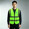Coletes refletivos para canteiros de obras, projetos de construção chineses, roupas refletivas de segurança, impressão de logotipo personalizado, uniformes de trabalho