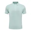 Playeras polo de algodón mercerizado personalizadas, ropa de trabajo con logo impreso, camisas publicitarias de manga corta de color liso hechas a medida, atuendos a juego para empresas y familias