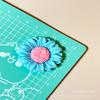 Margarida Flor grande resina acessórios diy hairpin cabeça corda acessórios copo de água adesivos furo sapatos sapatos sapatos acessórios fivela de sapato