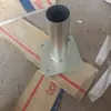Base de Andaime, Base de Tubo de Aço 48mm, Base Fixa, Base para Guarda-sol, Poste de Cerca de Bambu, Suporte para Guarda-chuva