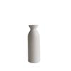 Branco minimalista comércio exterior vaso de cerâmica casa arranjo de flores artesanato sala de estar armário de TV ornamentos vaso decorativo atacado