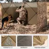 Valla de camuflaje para caza y observación de aves, tres lados, translúcida, sin instalación, comercio exterior transfronterizo, tienda biónica camuflada para exteriores