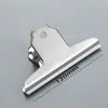 Clip de Acero Redondo Niquelado, Pinza para Billetes, Clip Fuerte, Clip para Documentos, Clip con Forma de Montaña, Clip Metálico, Clip para Exámenes Escolares, Clip Financiero