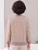 Suéter de Punto de Manga Larga 2026 para Mujeres Madres, Elegante Camisa Base Delgada para Mujeres de Mediana Edad y Mayores, Nuevo Top Cárdigan de Otoño