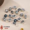 Accesorios de Plata Dura 3D para Pies Plata s999 Proceso de Electroformado 3D DIY Zorro de Nueve Colas Pixiu Yuanbao Ruyi Paso a Paso