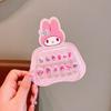 Pegatinas de uñas autoadhesivas impermeables con dibujos animados para niños, pegatinas para uñas de bebé, pegatinas lindas para uñas de niña pequeña