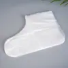 Máscara de Pés Descartável Coberturas para Sapatos, Coberturas de Sapato Impermeáveis Espessadas para Lojas de Sapatos, Filme Plástico para Spa de Pés de Uso Doméstico, Filme para Pés Anti-Rachaduras