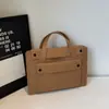 Bolso de Mano de Alta Gama Nuevo y Nicho Otoño e Invierno 2025 para Mujer, Almacenamiento de Computadora, para Viajes Diarios, Bolso Multifuncional