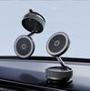 Soporte metálico para teléfono móvil de coche (2025), nuevo soporte de fijación con ventosa magnética y adsorción al vacío para navegación especial.