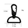 Gancho de Color Electroforético de 5 Pulgadas Equipaje Bolsos Zapatos Botas Bolsas Herrajes Accesorios de Metal Venta al Por Mayor y al Por Menor Comercio Exterior Transfronterizo