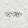 Brincos de Golfinho em Liga de Titânio G23 F-136 Joias Studs para Osso da Orelha de Baleia Studs para Lábio Acessórios Joias de Desenho Animado