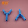 YXG7785Y varilla azul en forma de Y diez varilla letra varilla tirachinas varilla accesorios de juguete Tecnología Bloques de Construcción Piezas