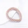 Estilo coreano personalidad simple cristal liga para el pelo ins celebridad de internet estilo bosque mejor amiga mujeres coleta banda de goma pulsera doble uso