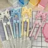 Bolígrafo de cuentas de doble aguja 2.6 mm cuenta pequeña ahorrador de mano mariposa bolígrafo de 60 cuentas herramienta de cuentas DIY bolígrafo de cuentas