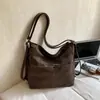 Bolsas Coreanas de Nicho, Bolsos de Mujer de Gran Capacidad, Mochilas de Alta Gama, Bolsos de Hombro Retro Casual a la Moda, Bolsos de Axila