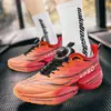 Zapatos de Maíz con Hebilla Giratoria Nueva Placa de Carbono para Niños, Pareja Juvenil, Zapatos de Correr para Maratón y Carreras
