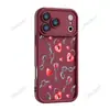 Funda para Teléfono con Diseño de Nicho de Cadena Corazón Candado Retro Dulce y Fresca para iPhone16E Funda de Silicona Mate Amigable con la Piel