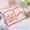 Libro de Colorear Paisajes de Doble Propósito: Manualidad DIY Divertida, Sin Cortar, Pegatinas de Paisaje, Libro de Garabatos Relajante, Libro Silencioso