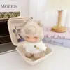 Ropa para muñeca de peluche de vinilo serie I'amzsiga, capucha de saco de dormir Hermana Gazi, ropa para muñeca colgante de peluche Gazi