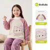 Dududu Home Toalha Quadrada Infantil Macacão de Inverno para Meninos Macacão Casual para Meninas Bebê Bonito Estiloso Moderno Versátil Novo Estilo