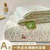 Juego de Sábanas Estampadas Estilo Fresco Clase A 100% Algodón Lavado, Adecuado para Todas las Estaciones, Suministros para Dormitorio, Juego de Tres Piezas, Lavable a Máquina