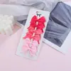 Traje de Lazo Mini Caliente Transfronterizo para Niños Bebé Pinza de Cabello Color Caramelo Europeo y Americano Adorno para la Cabeza Europeo y Americano